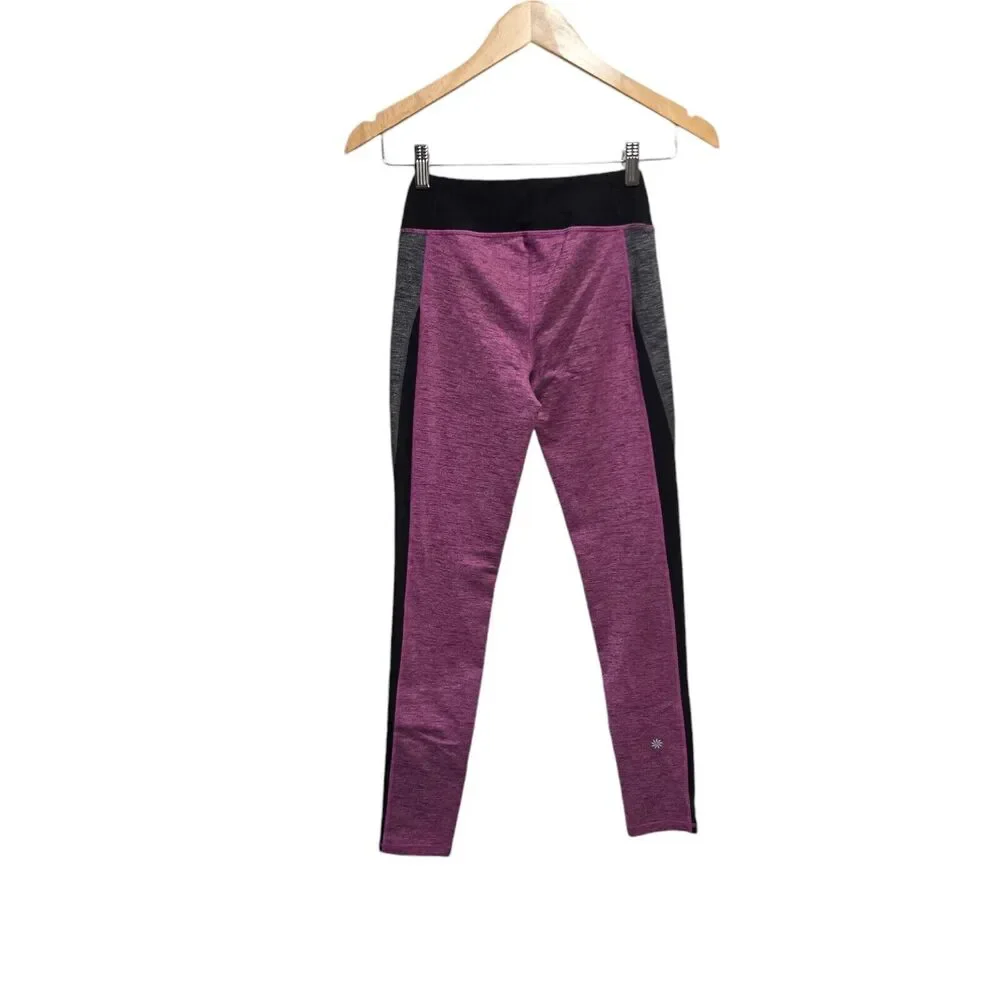 2 ATHLETA GIRL Leggings Full Length & Cropped Size 12‎